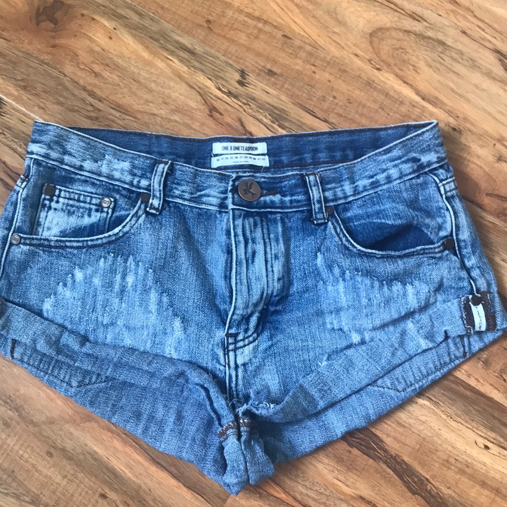 One Teaspoon Bandit Shorts Size 28